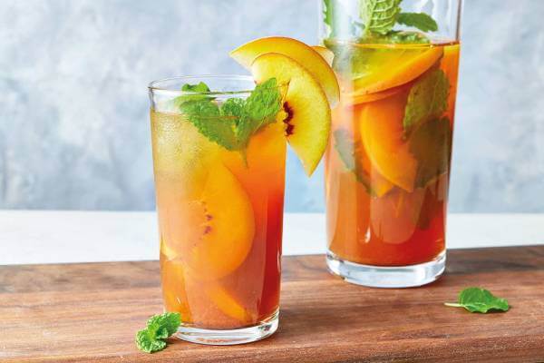 Những tác dụng của trà đào cho cơ thể